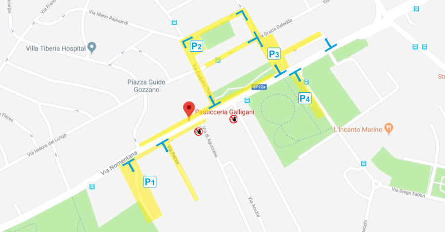 Galligani parcheggio