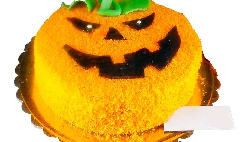 Torta-halloween-zucca-stregata halloween-dolcetti-mostruosi-galligani_galligani.live