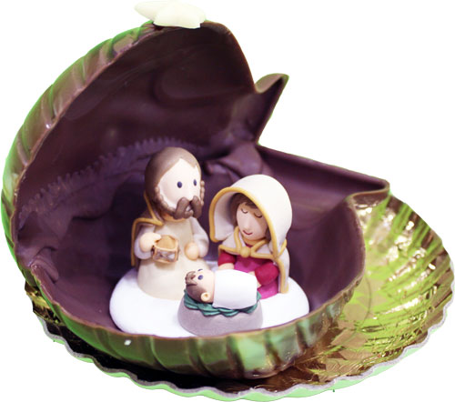 presepe-conchiglia-cioccolato