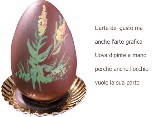 uovo dipinto-Galligani-pasticceria-Roma