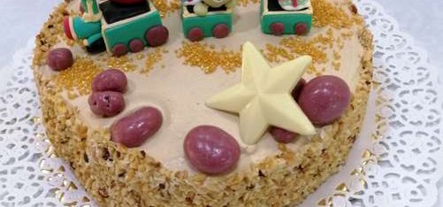 torta-treno-babbo-natale-Galligani-Pasticceria-Roma